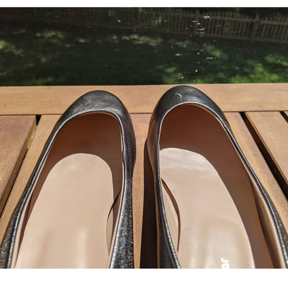 COPY - Andrea Carrano Baby Ballet Flats Silver - Picture 5 of 10